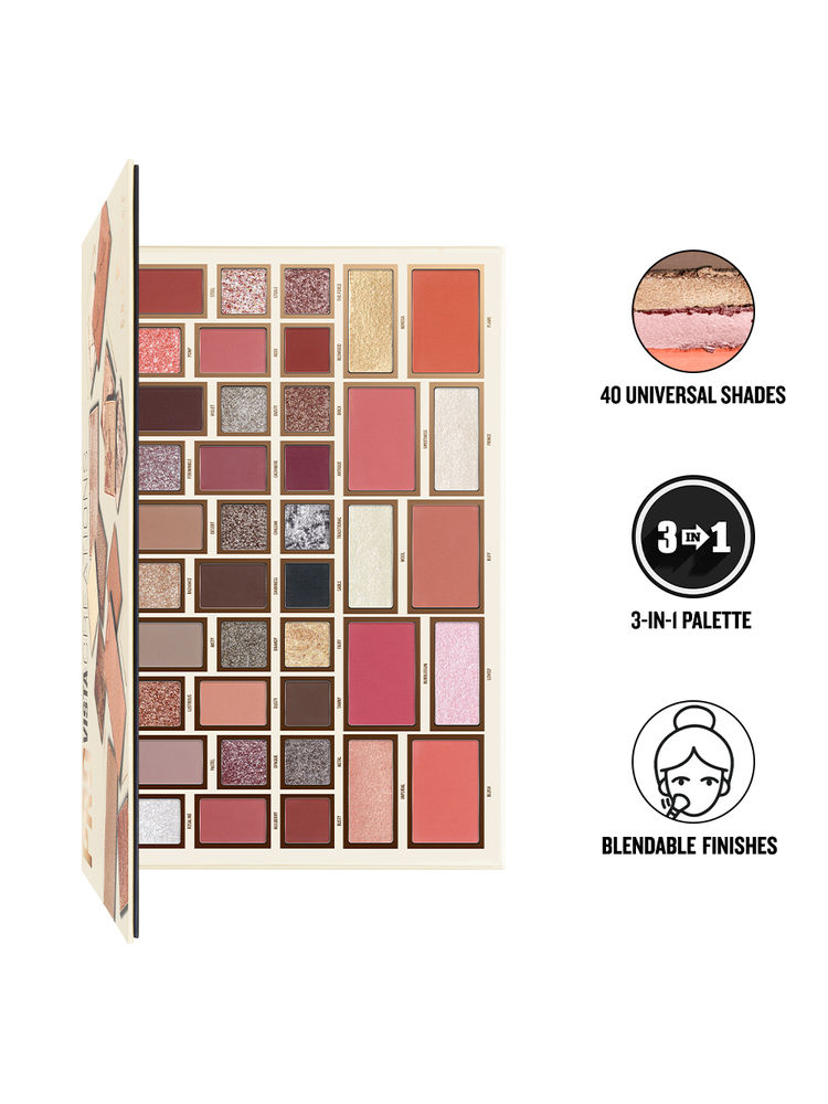 Character Pro Vista 40 Color Eyeshadow Palette-picture-22