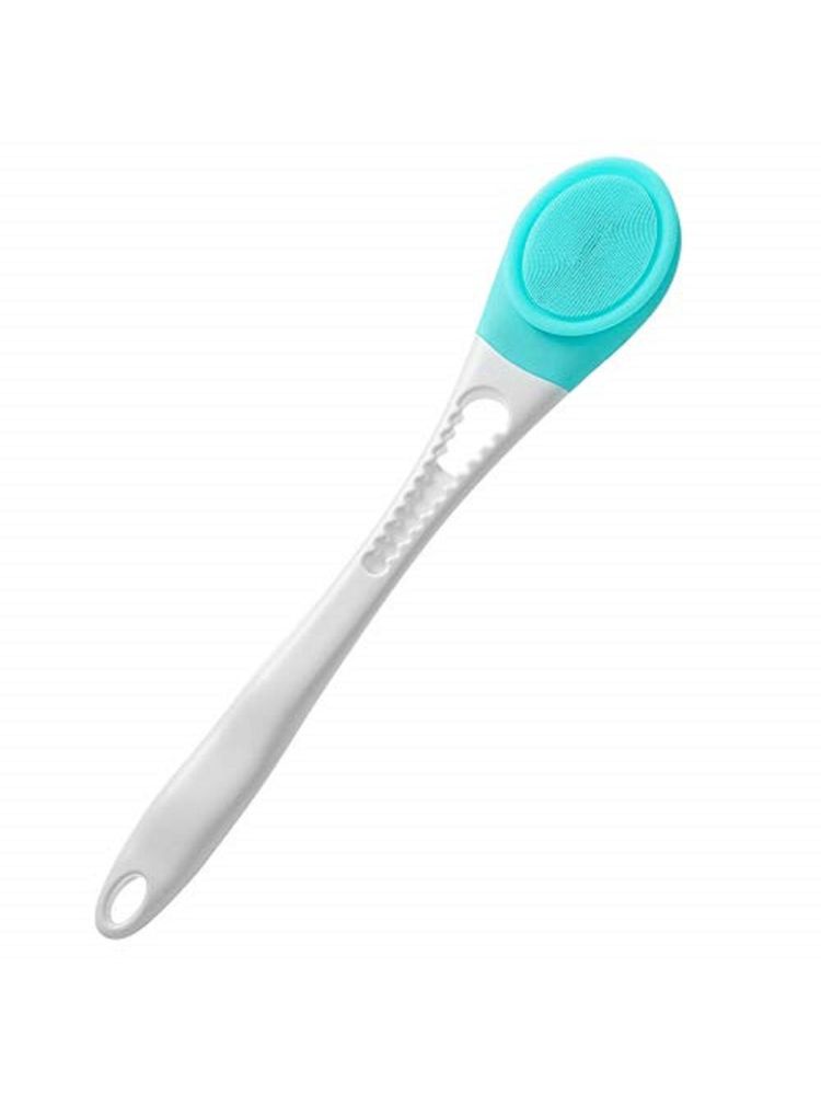 Vandelay Silicon Electronic Double Sided Vibrating Back Massager With Thick Silicon Bristles - Green-picture-13