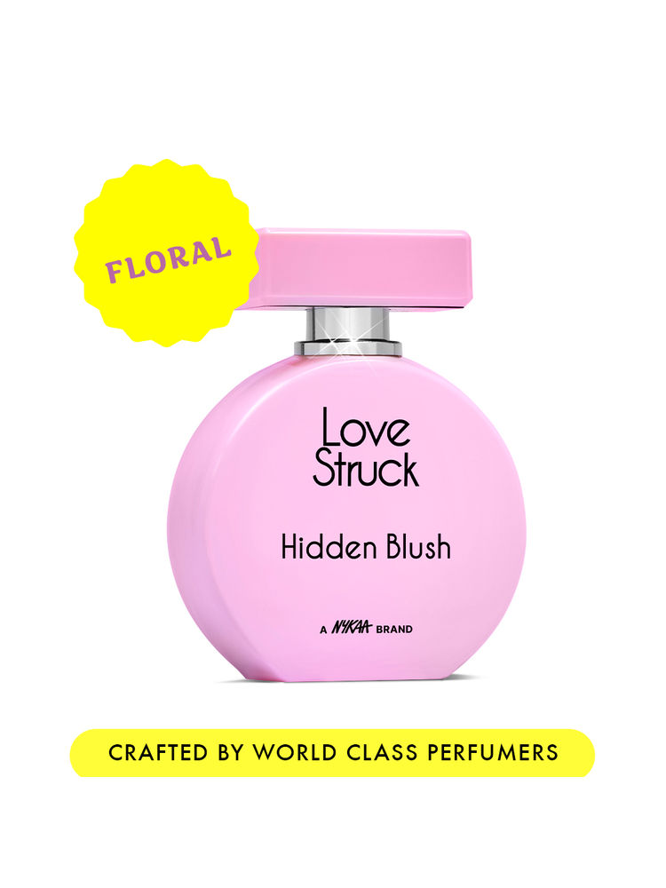 Nykaa Love Struck Hidden Blush Floral Perfume With Jasmine & Frangipani For Women