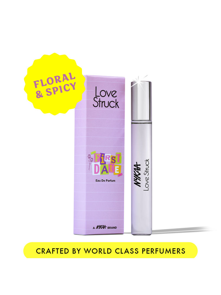 Nykaa Love Struck First Date Spicy Mini Travel Size Perfume With Orange Blossom & Musk For Women
