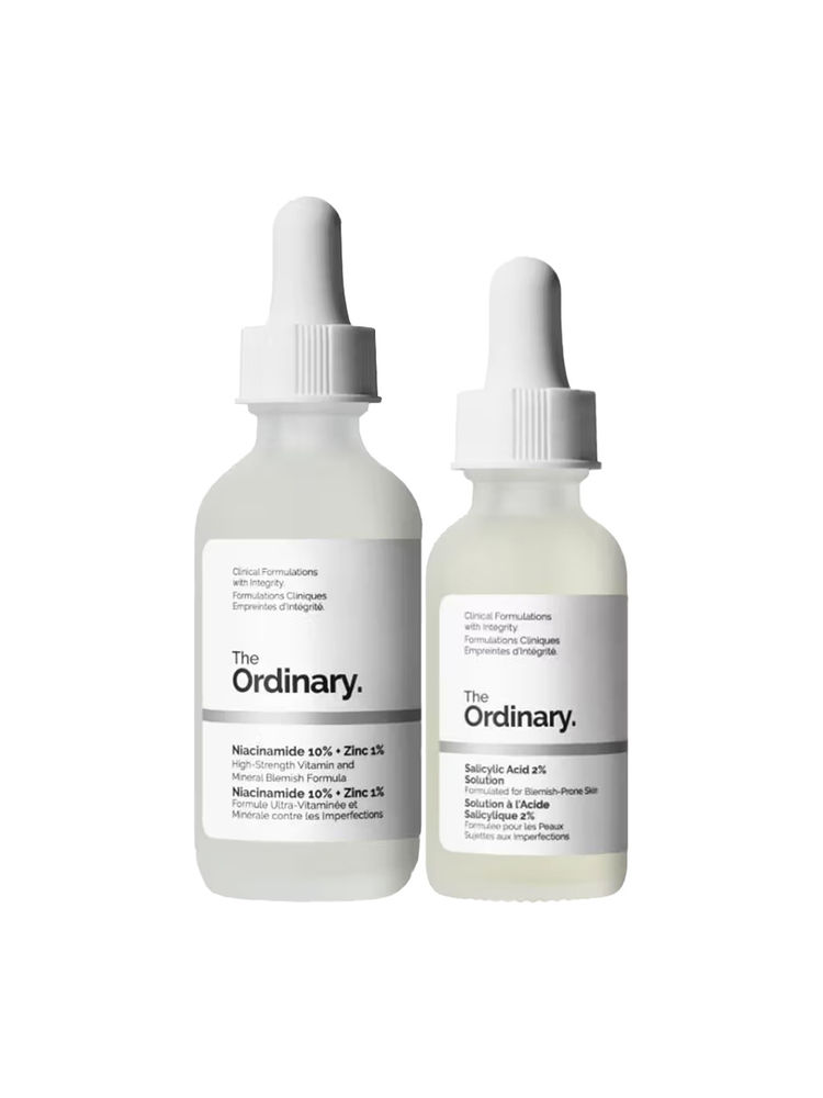 The Ordinary Niacinamide Serum + Salicylic Acid Serum Combo