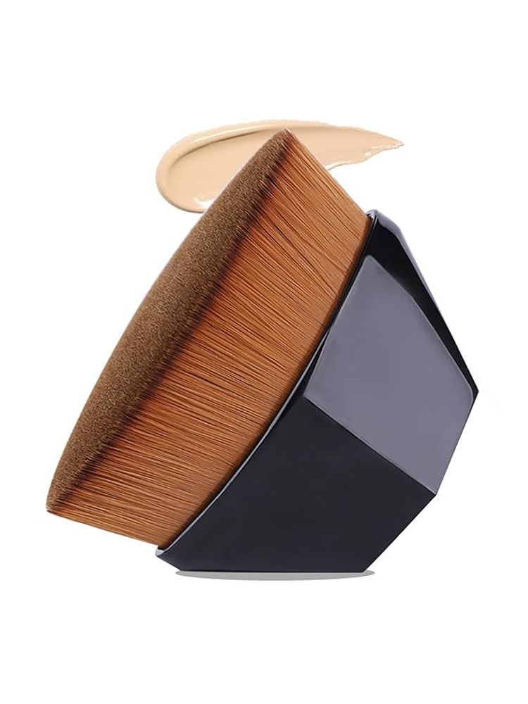 Rhe Cosmetics Hexagon Magic Face Foundation Makeup Brush - Black-image-6