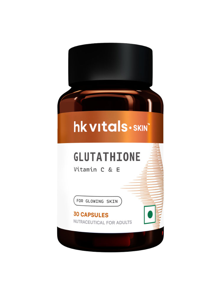 HealthKart HK Vitals Glutathione with Vitamin C, E, Biotin, Grape Seed Extract and Alpha Lipoic Acid