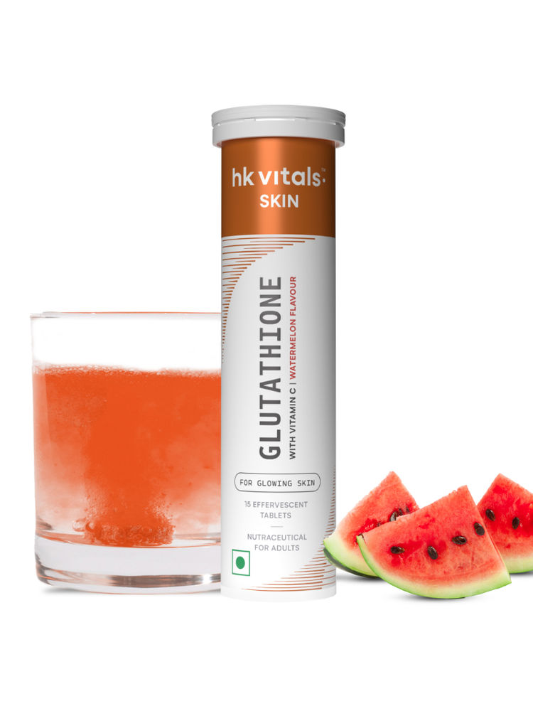 HealthKart HK Vitals Glutathione Effervescent Tablets - Watermelon-picture-22