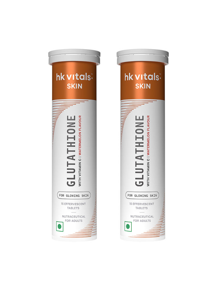 HealthKart HK Vitals Glutathione 15 Effervescent Tablet - Watermelon Flavour (Pack of 2)-picture-24