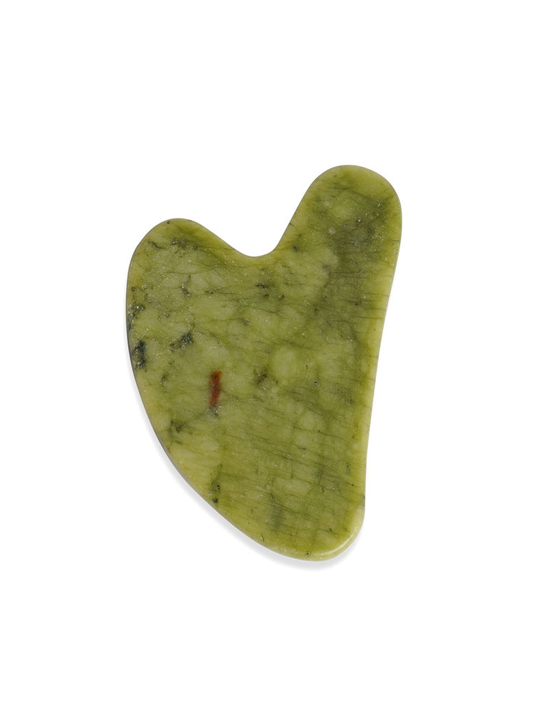 BUNGALOW BEAUTY Green Jade Gua Sha Facial Massage Tool-image-33