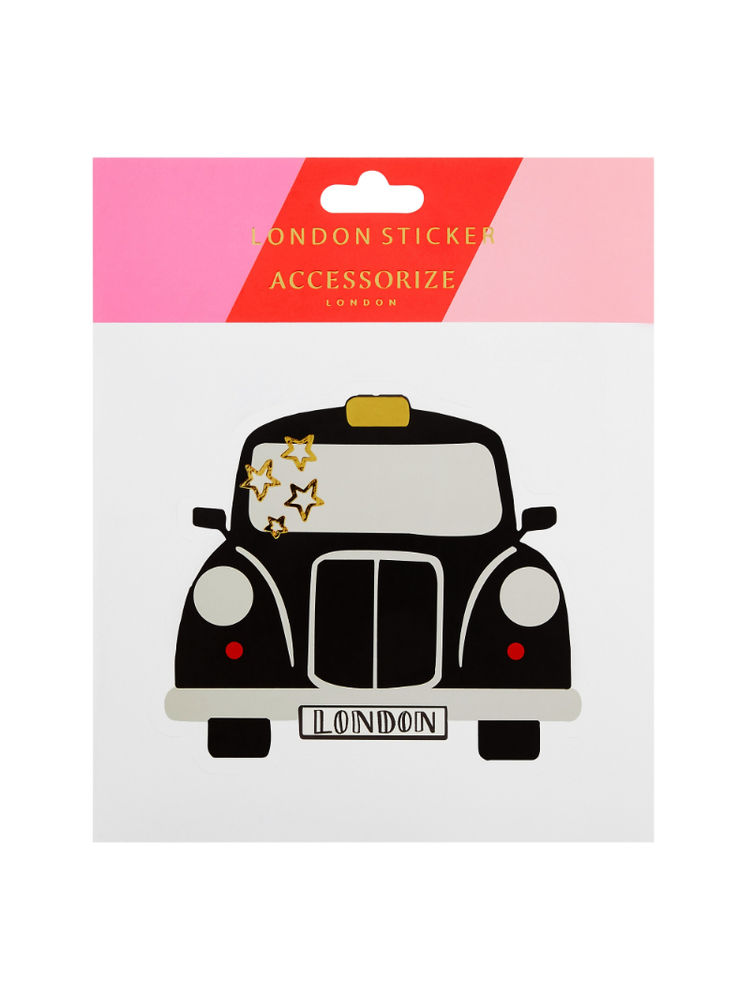 Accessorize London LONDON TAXI LUGGAGE STICKER