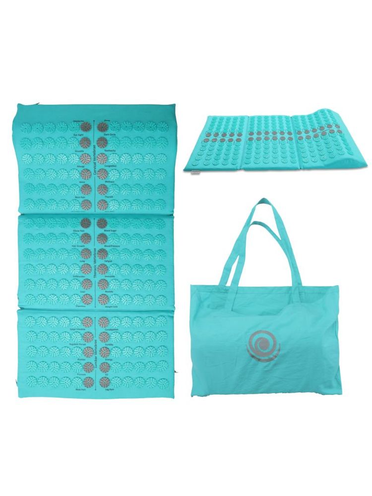 Core Asana The Acutech Mat - Cyan