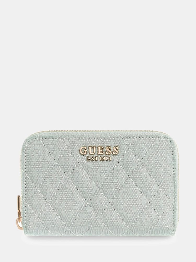guess fashion Guess Green Textured Zipper Wallet-picture-26