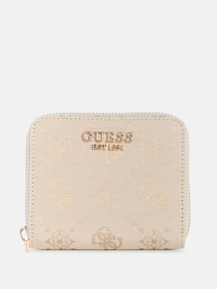 Guess Beige Woven Wallet-image-27