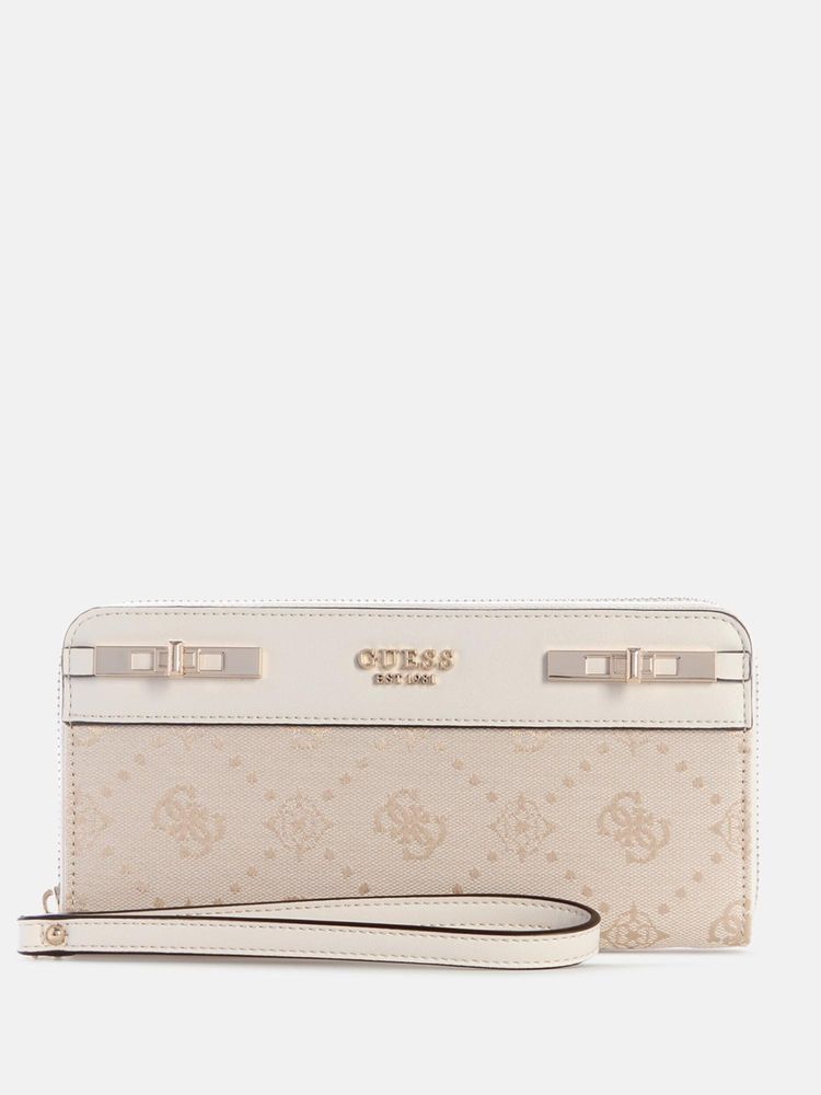 guess fashion Guess Beige Woven Wallet-picture-38