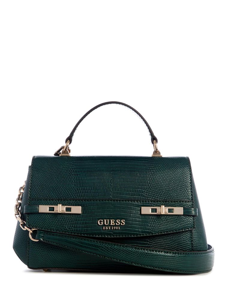 guess fashion Guess Green Textured Hand Bag-picture-18