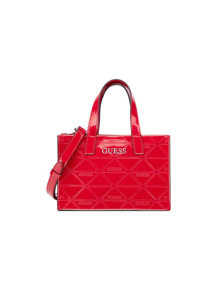 guess fashion Guess Red Textured Tote Bag-picture-21