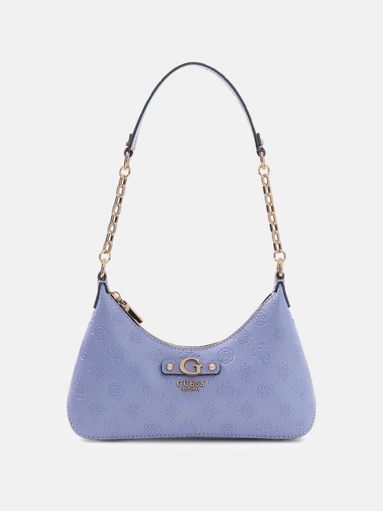 guess fashion Guess Blue Zipper Shoulder Bag-picture-13