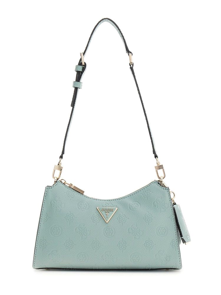 guess fashion Guess Green Zipper Shoulder Bag-picture-22