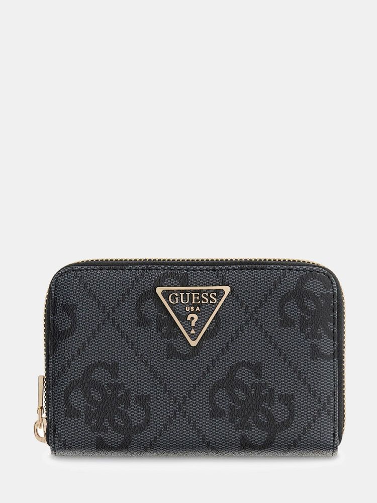 guess fashion Guess Grey Woven Zipper Wallet-picture-32