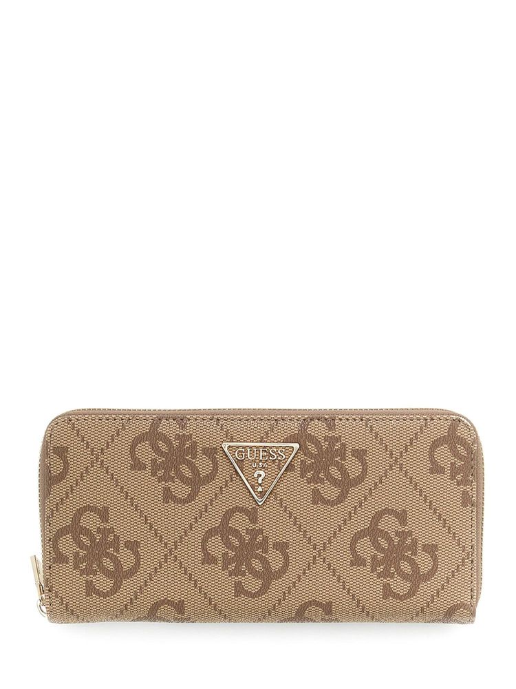 guess fashion Guess Beige Printed Zipper Wallet-picture-12