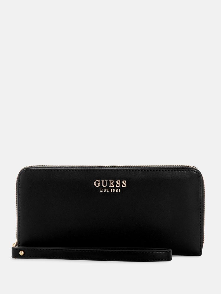 guess fashion Guess Black Solid Zipper Wallet-picture-27