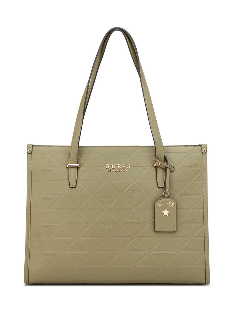 guess fashion Guess Green Textured Tote Bag-picture-20