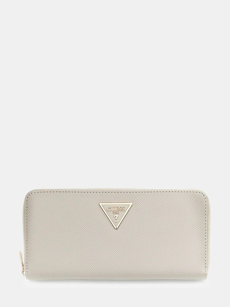 guess fashion Guess Grey Textured Zipper Wallet-picture-20