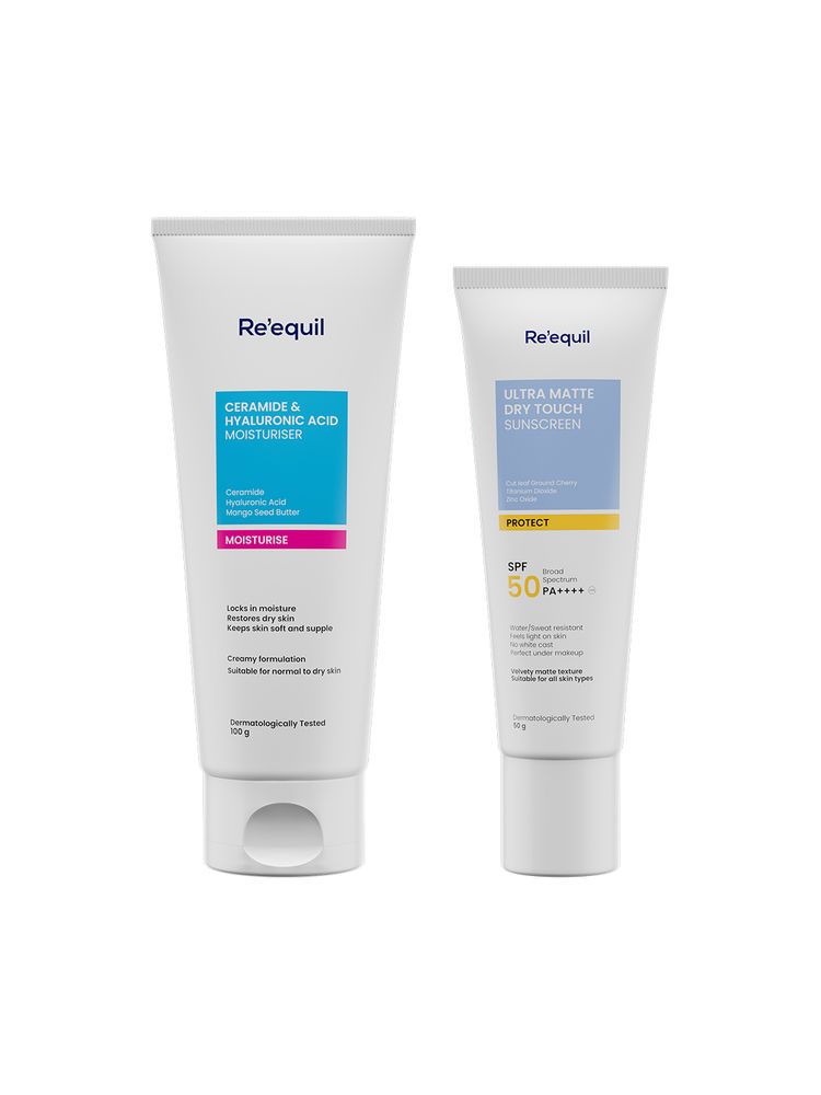 Re'equil Hydrate & Sun Protect Combo For Dry Skin