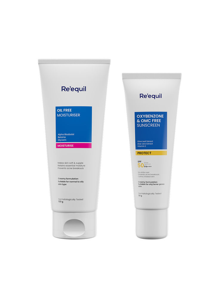 Re'equil Hydrate & Sun Protect Combo For Oily Skin