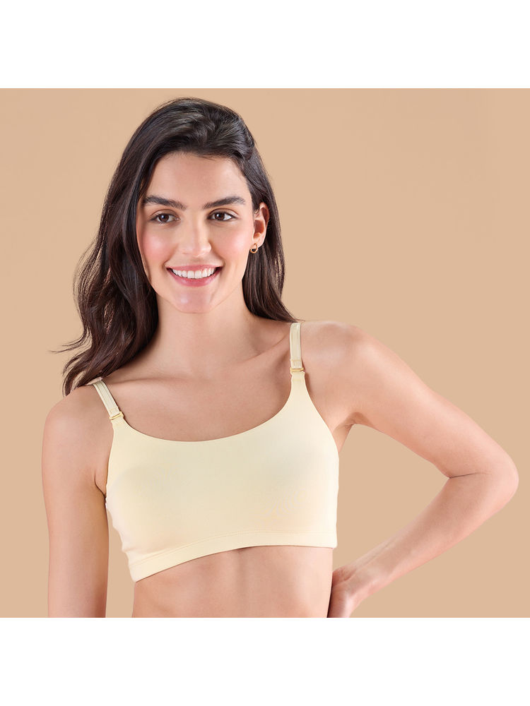 Nykd by Nykaa Easy Breezy Slip On Bra - NYB165-Cream-picture-23