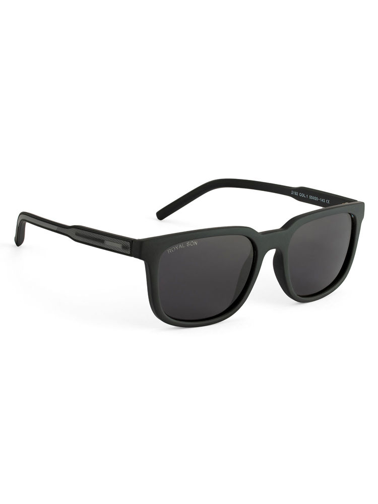 Royal Son Wayfarer Black Polarized Stylish Sunglasses For Men Women Chi00152-C1-image-43