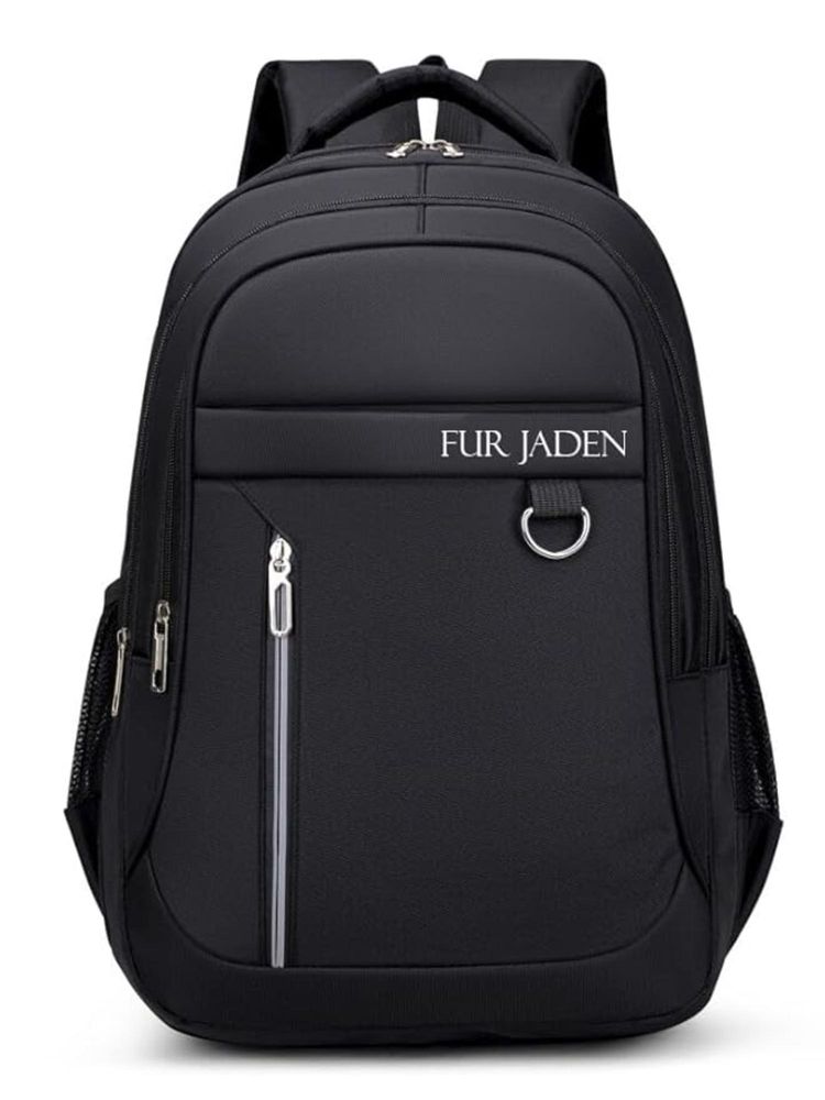FUR JADEN 35L Solid Black Backpack (M)