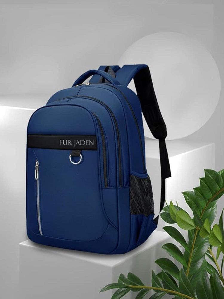 FUR JADEN 35L Solid Navy Blue Backpack (M)-picture-13