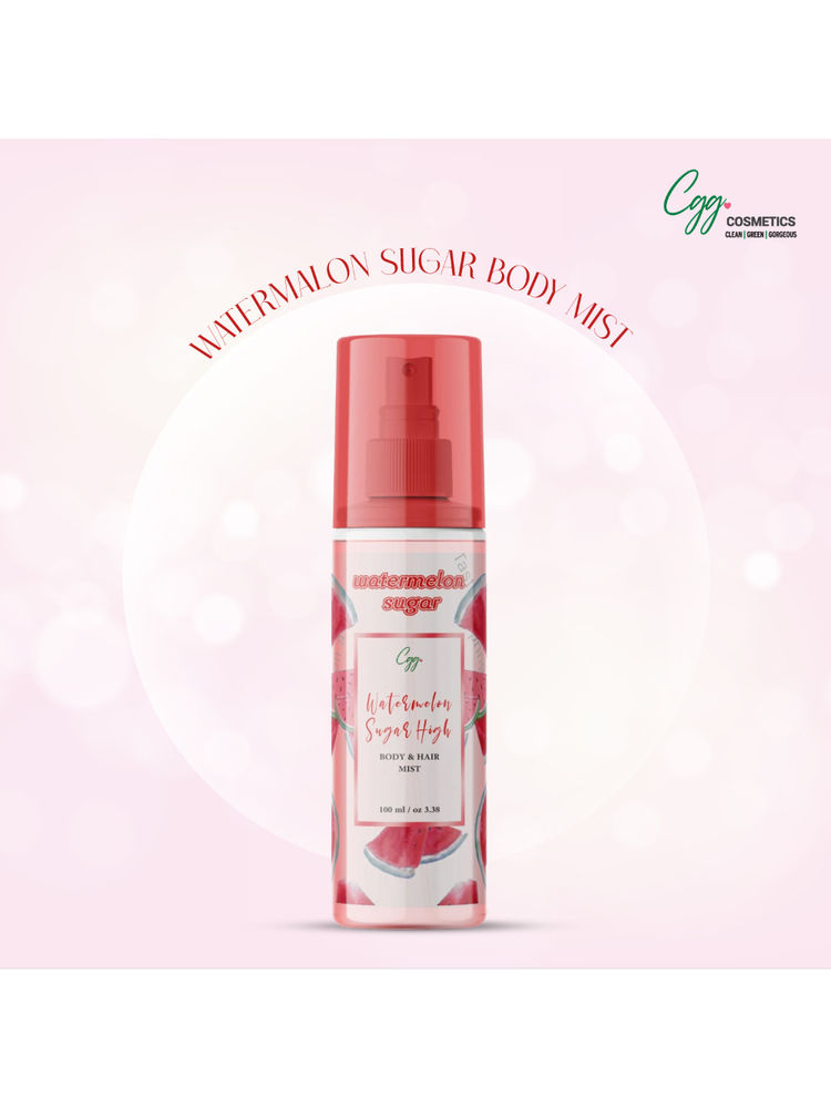 CGG Cosmetics Watermelon Sugar Body & Hair Mist With No Alcohol For Woman-image-11