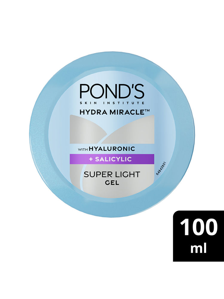 Ponds Hydra Miracle Super Light Gel With Hyaluronic Acid & Salicylic-image-33
