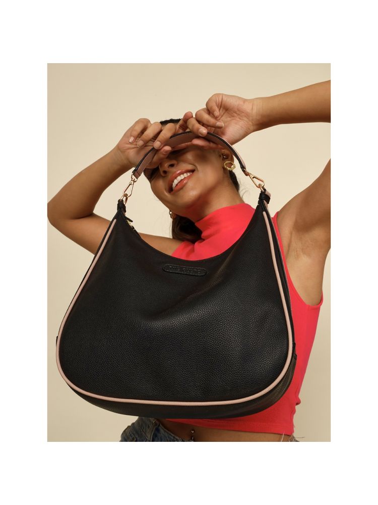 THE GUSTO Stella Hobo Bag - Beige-picture-37