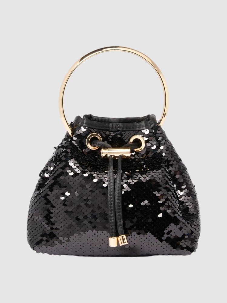 Forever New Stella Sequin Ring Handle Sling Bag-picture-14