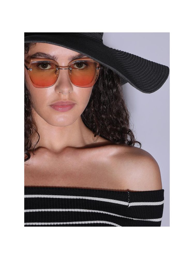 VERO MODA Women Brown Lens Square Sunglasses-picture-13