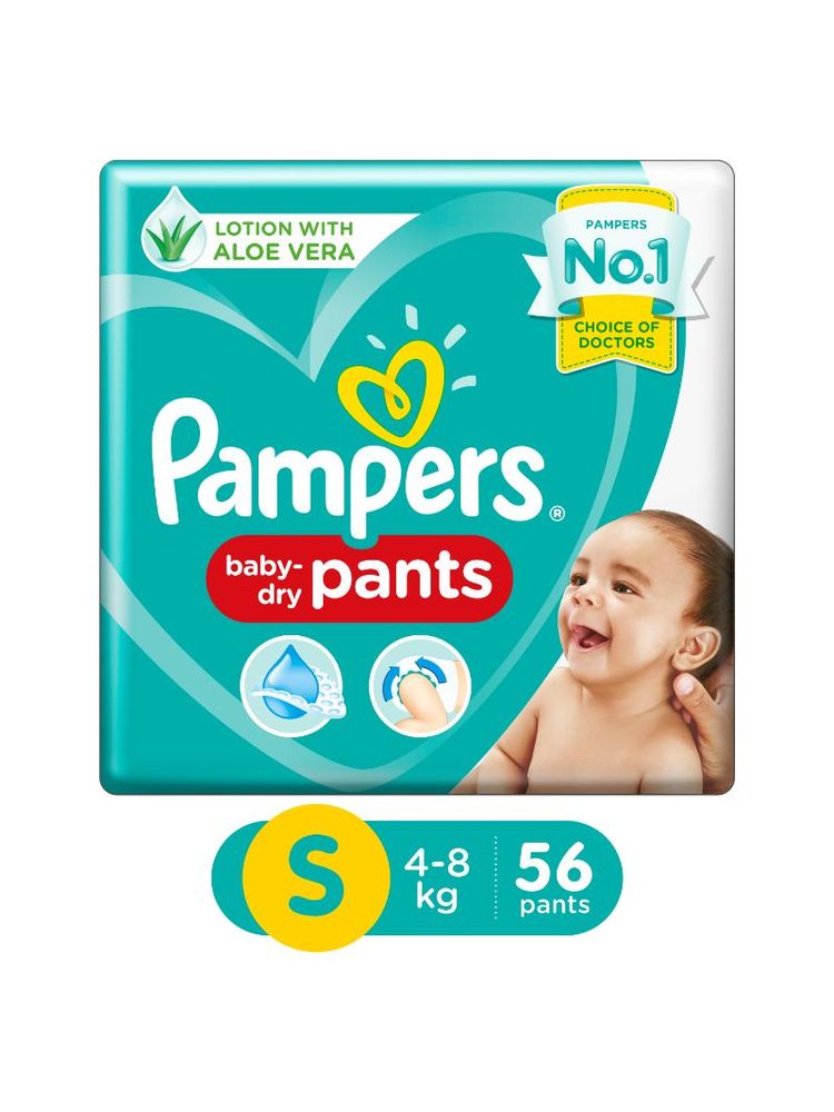 Pampers New Diapers Pants, Small