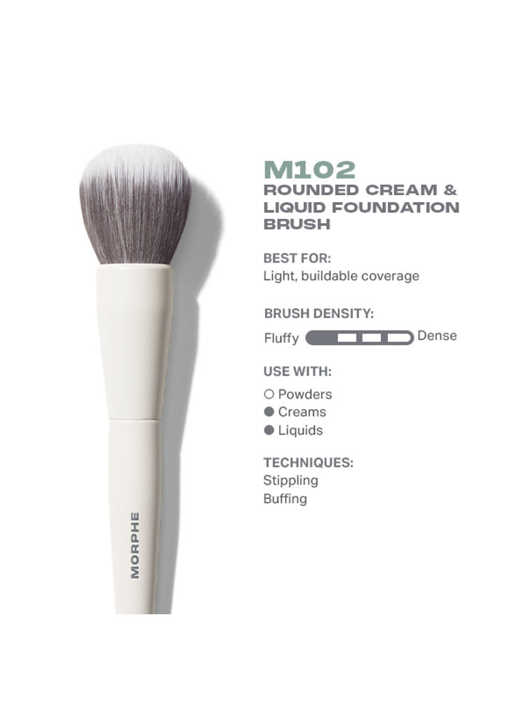 MORPHE M102 Rounded Cream & Liquid Foundation Brush-picture-16