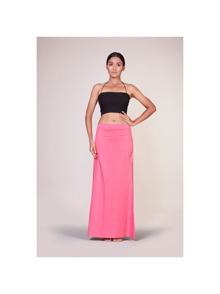 I AM BY DOLLYJAIN Rose Cotton Lycra D Coat Simple-picture-36