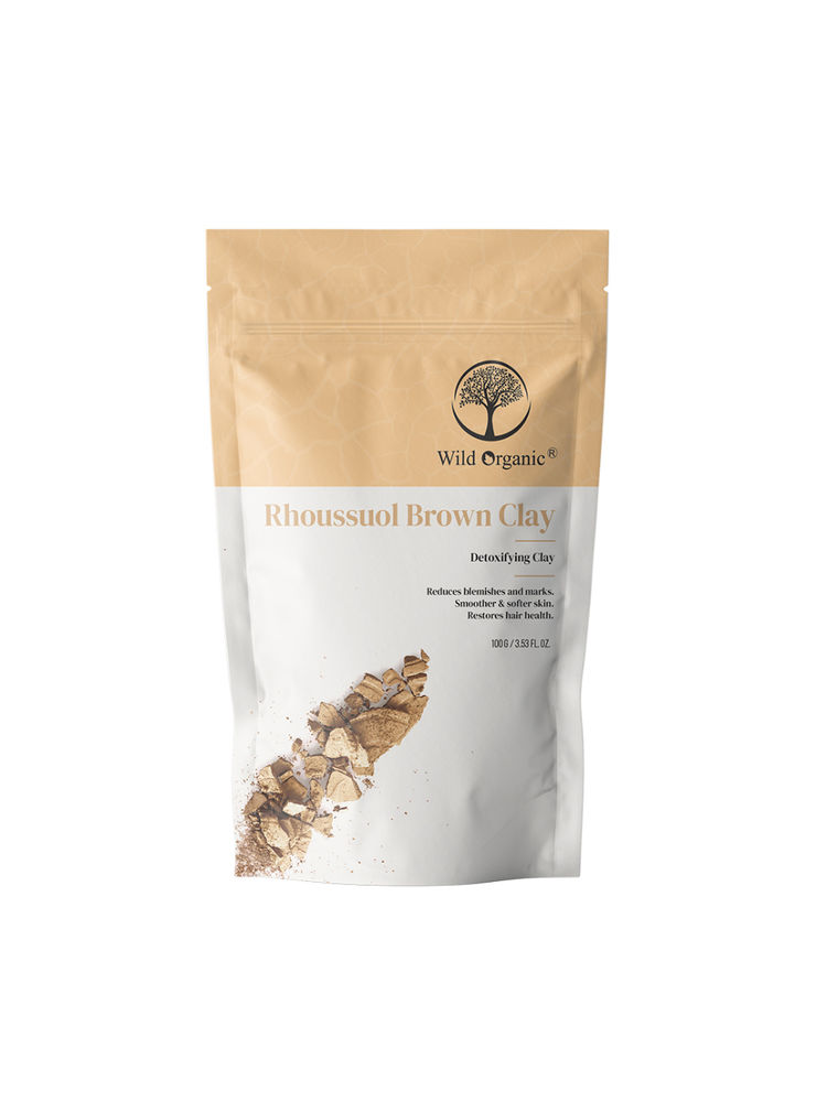 Wild Organic Rhoussuol Brown Detoxifying Clay Powder-picture-24