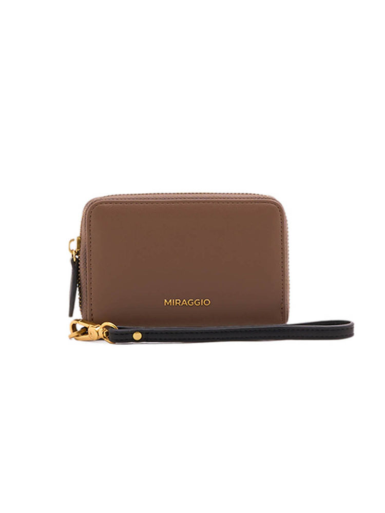 MIRAGGIO Brown Maya Solid Wallet (S)-picture-12