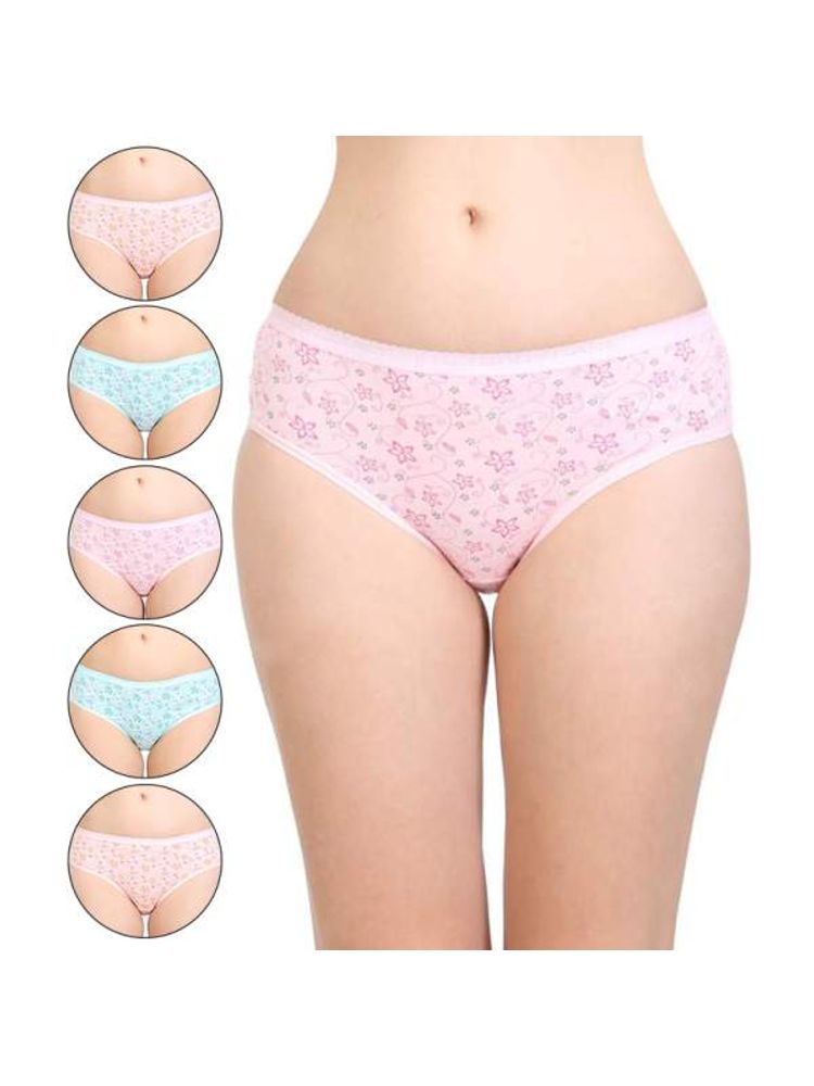Bodycare Premium Printed Cotton Briefs In Assorted Colors (Pack Of 6)-image-26