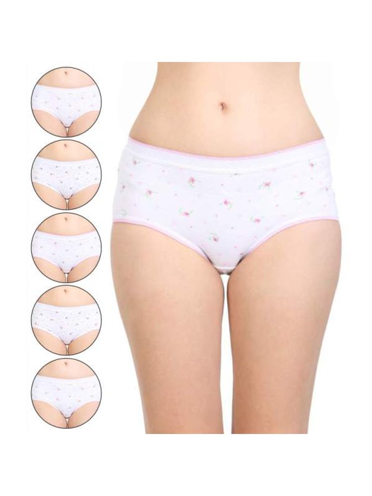Bodycare Printed Cotton Briefs In Assorted Colors (Pack Of 6)-picture-15