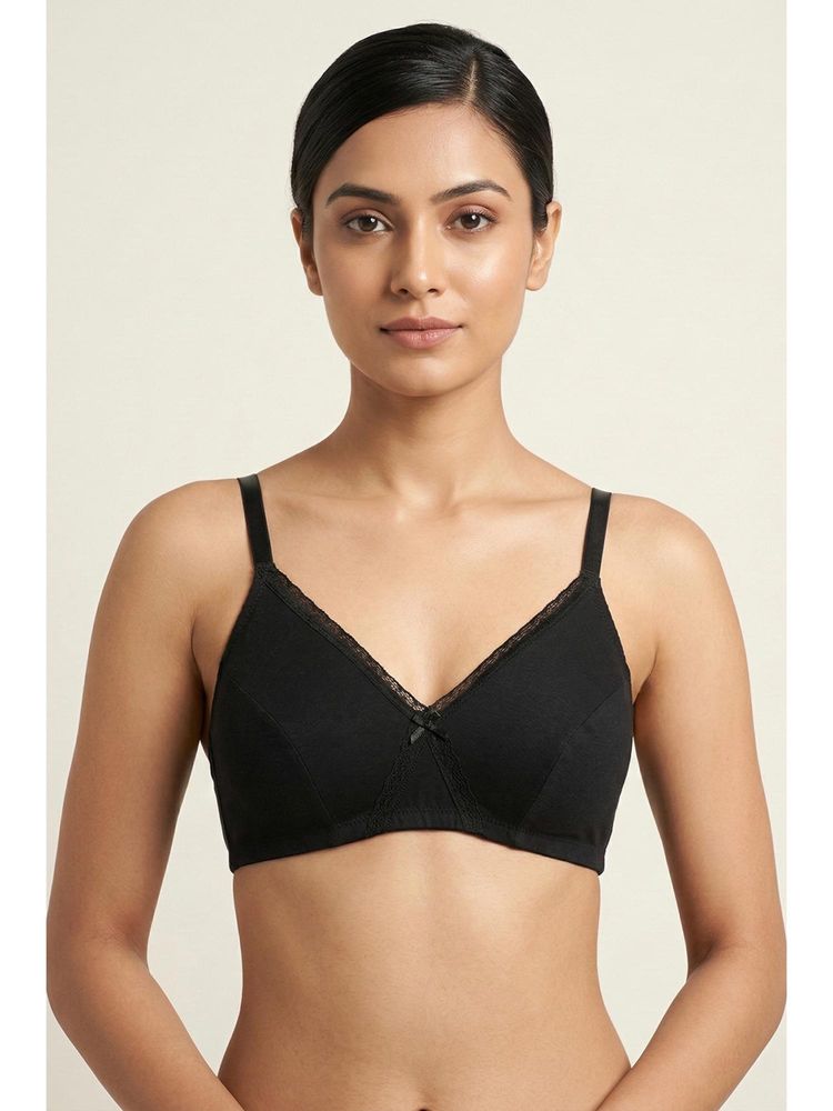 Zivame Double Layered Non Wired 3/4Th Coverage T-Shirt Bra - Tap Shoe-picture-40