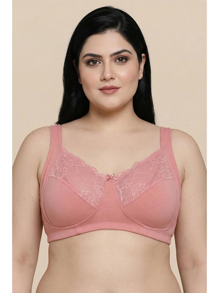 Zivame Basics Double Layered Non Wired 3/4Th Coverage Sag Lift Bra - Lobster Bisque-picture-12