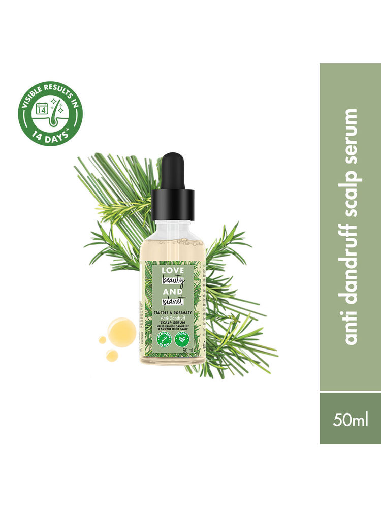Love Beauty & Planet Anti Dandruff Scalp Serum With Tea Tree & Rosemary-picture-17