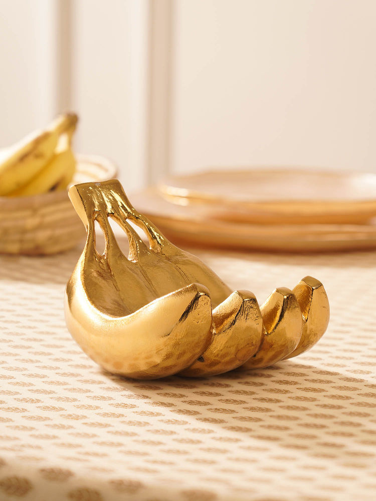 Pure Home + Living Gold Metal Banana Decor Accent-image-28