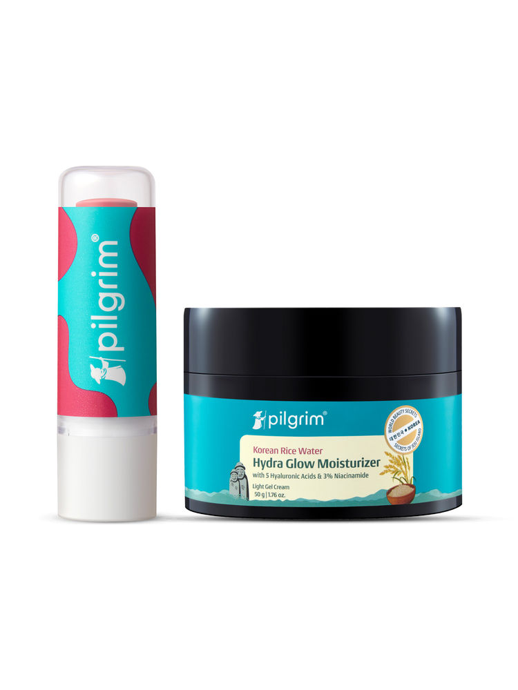Pilgrim Vitamin C Tinted Lip Balm and Hydra Glow Gel Moisturizer Soft Lips + Supple Skiuo-picture-15