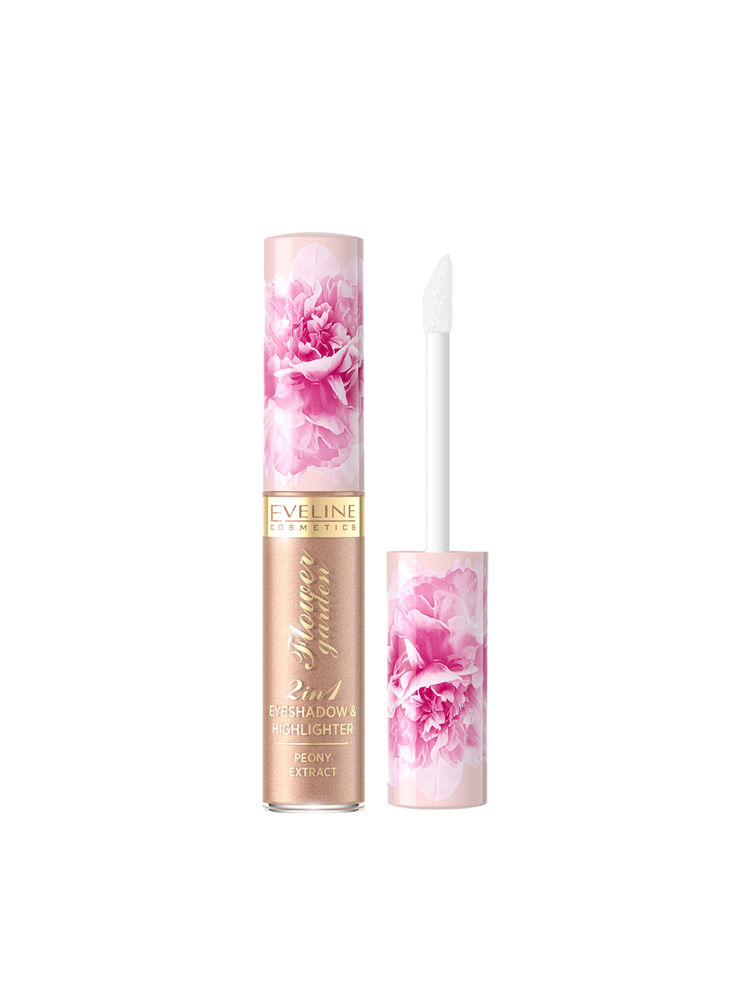 Eveline Cosmetics Flower Garden Eyeshadow & Highlighter 2in1 - No 02-picture-12
