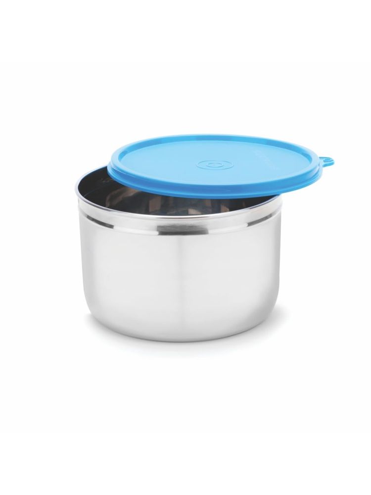 Signoraware Blue Steel Store Well Container with Lid-image-41