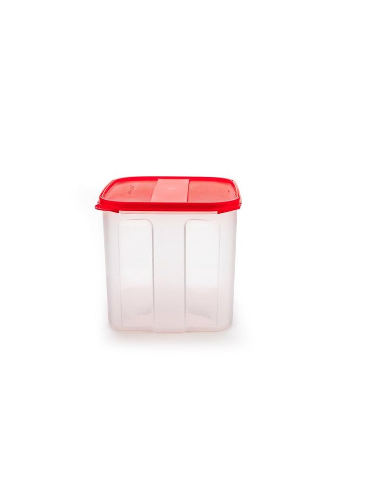 Signoraware Red Plastic Modular Square Container with Lid-picture-12